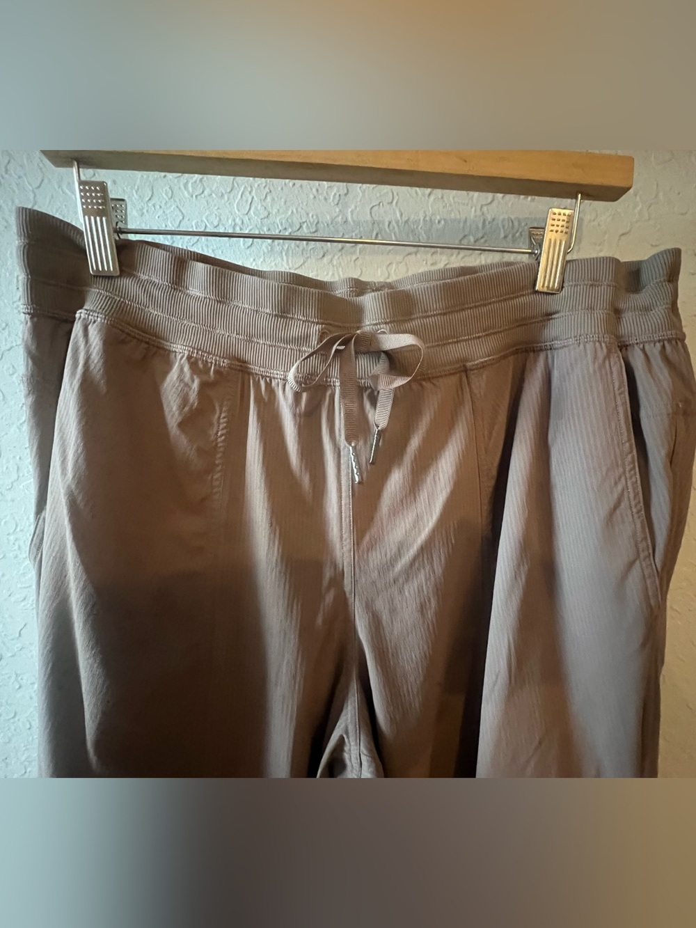 lululemon athletica Brown Drawstring Waist Pants